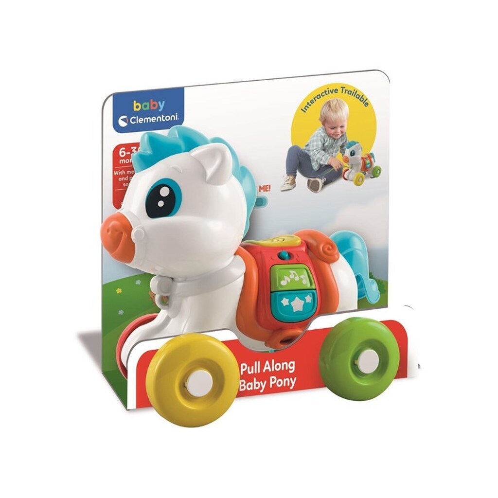 Clementoni Pull Along Pony - 2023
