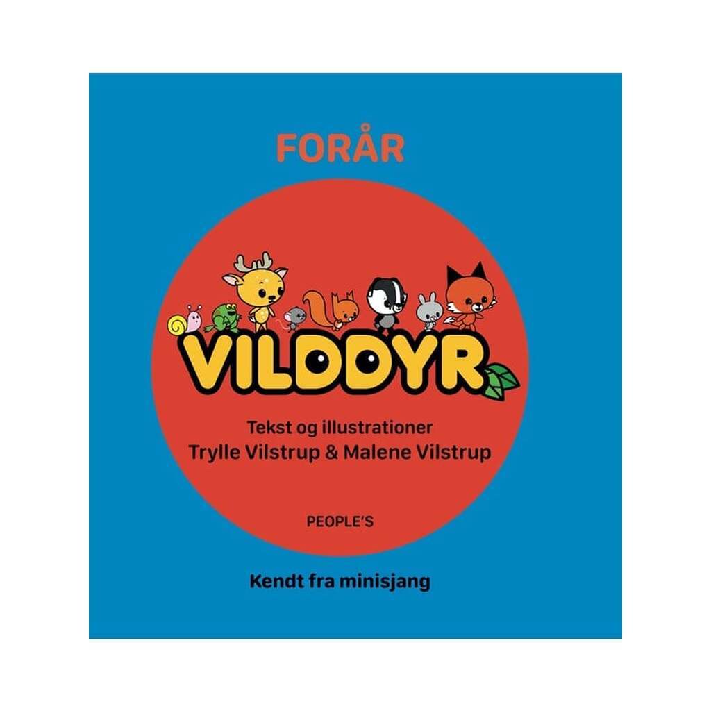 Vilddyr - Forår og sommer - Børnebog - Papbog