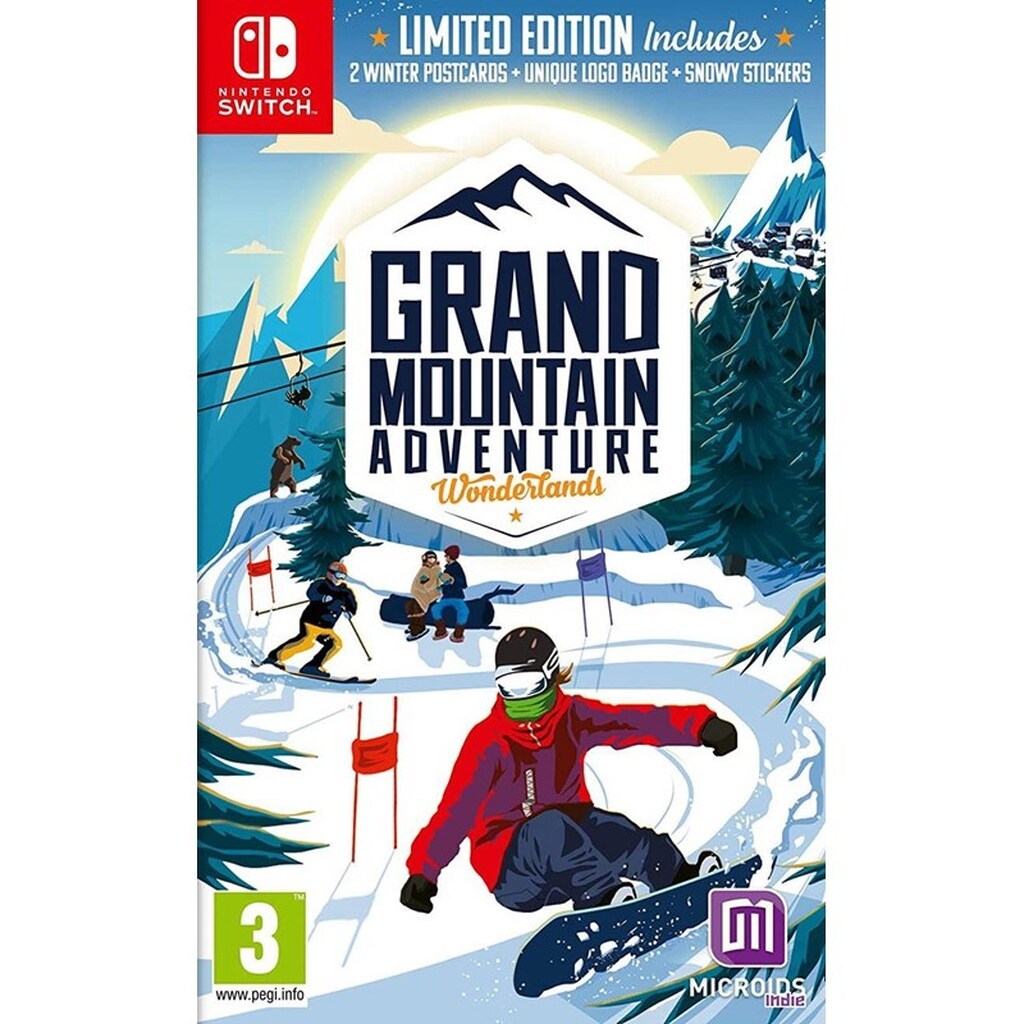 Grand Mountain Adventure: Wonderlands (Limited Edition) - Nintendo Switch - Sport