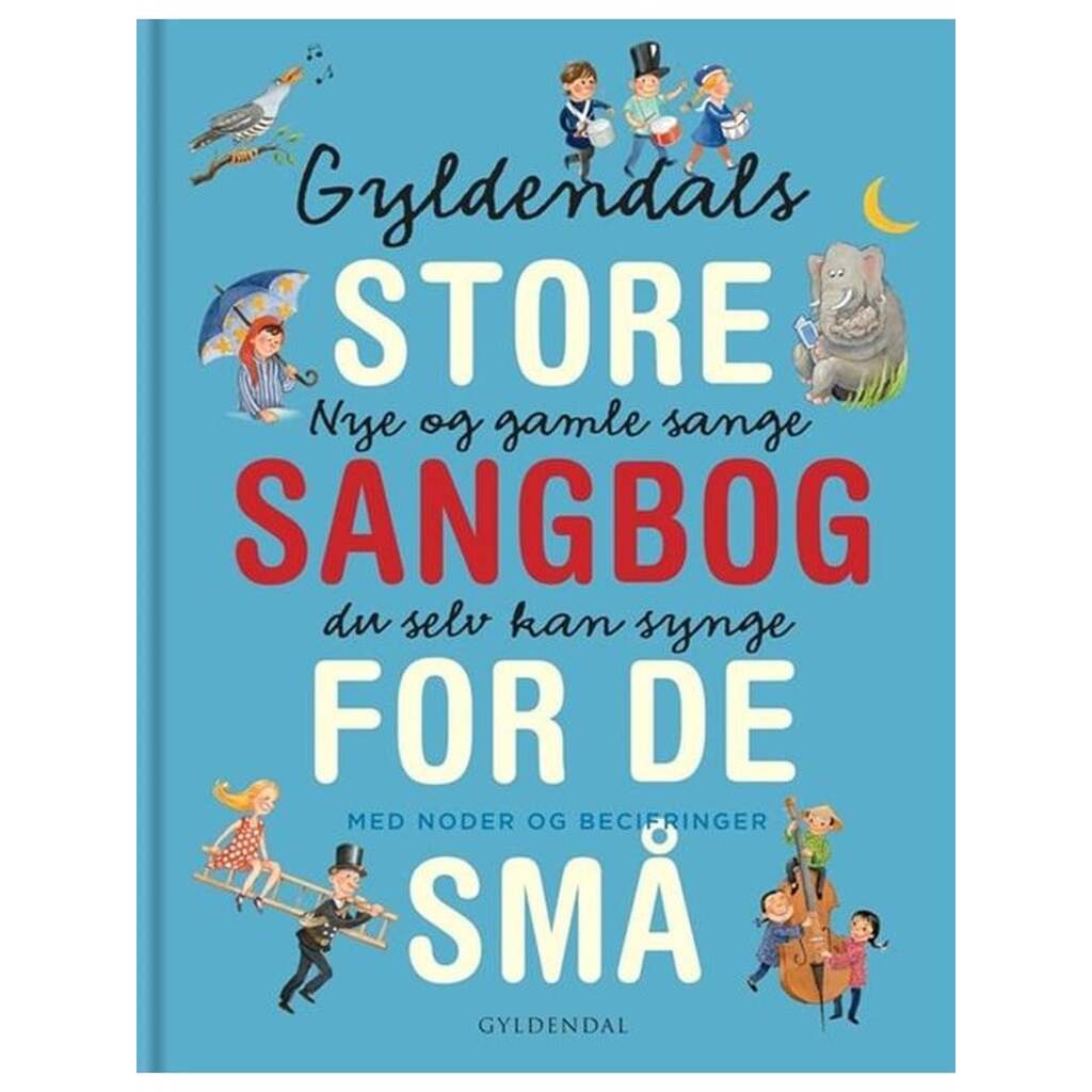 s store sangbog for de små - Børnebog - Hardcover