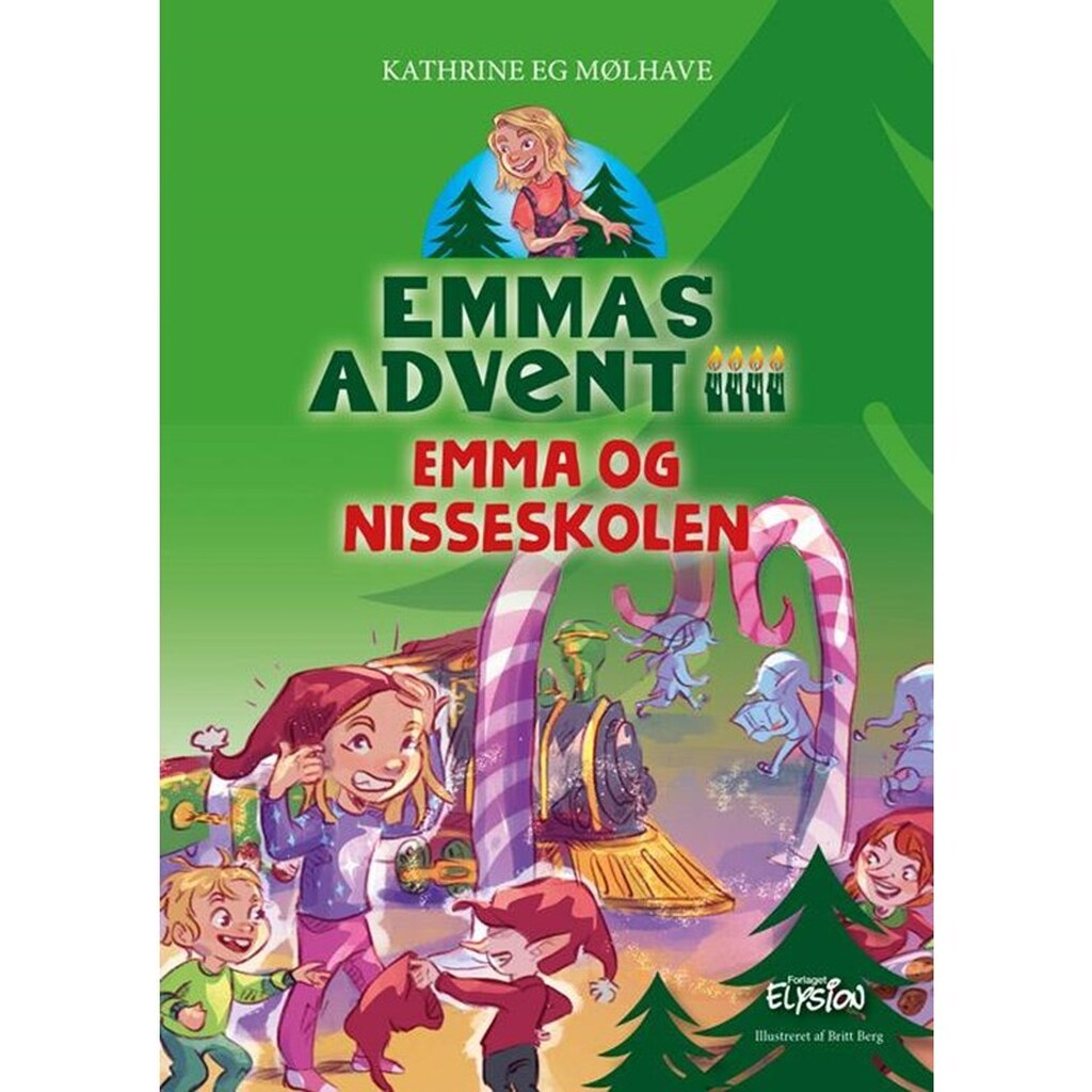 Emma og nisseskolen - Børnebog - hardback