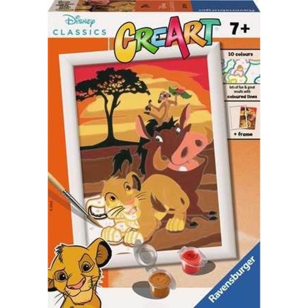 Ravensburger CreArt Painting by Numbers - Disney The Lion King