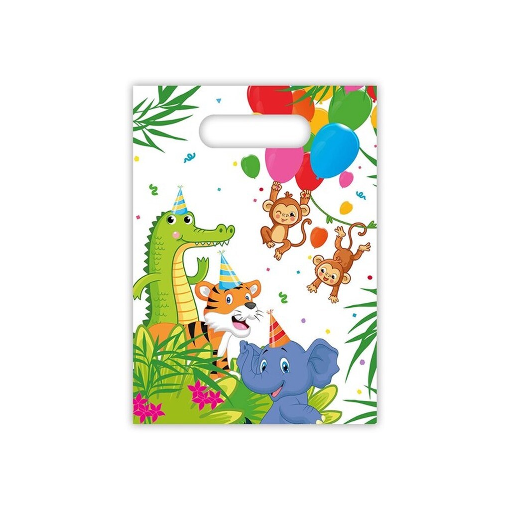 Globos Party bags Jungle Balloons 6 pcs.