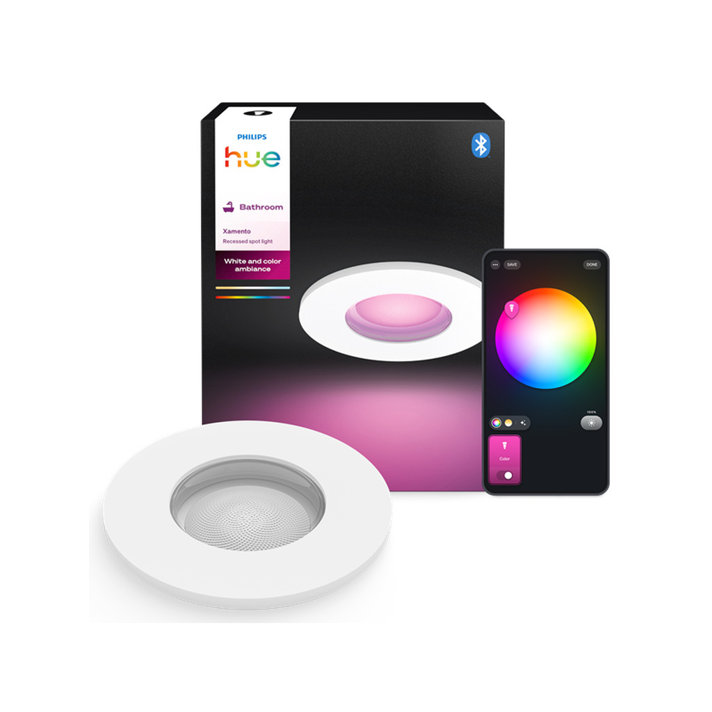 Philips Hue Xamento indbygningsspot til badeværelse