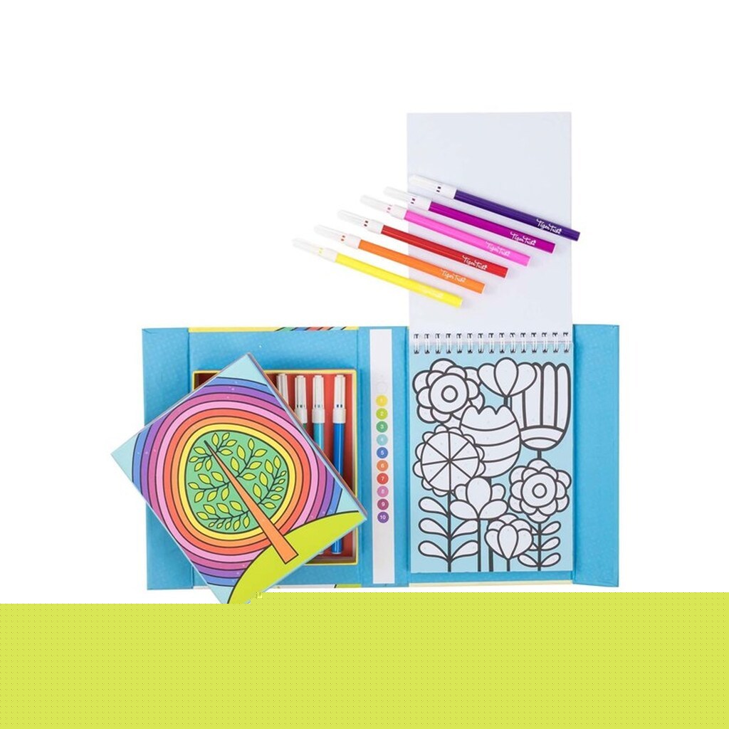 Selecta Play Color by Number - Rainbow Garden