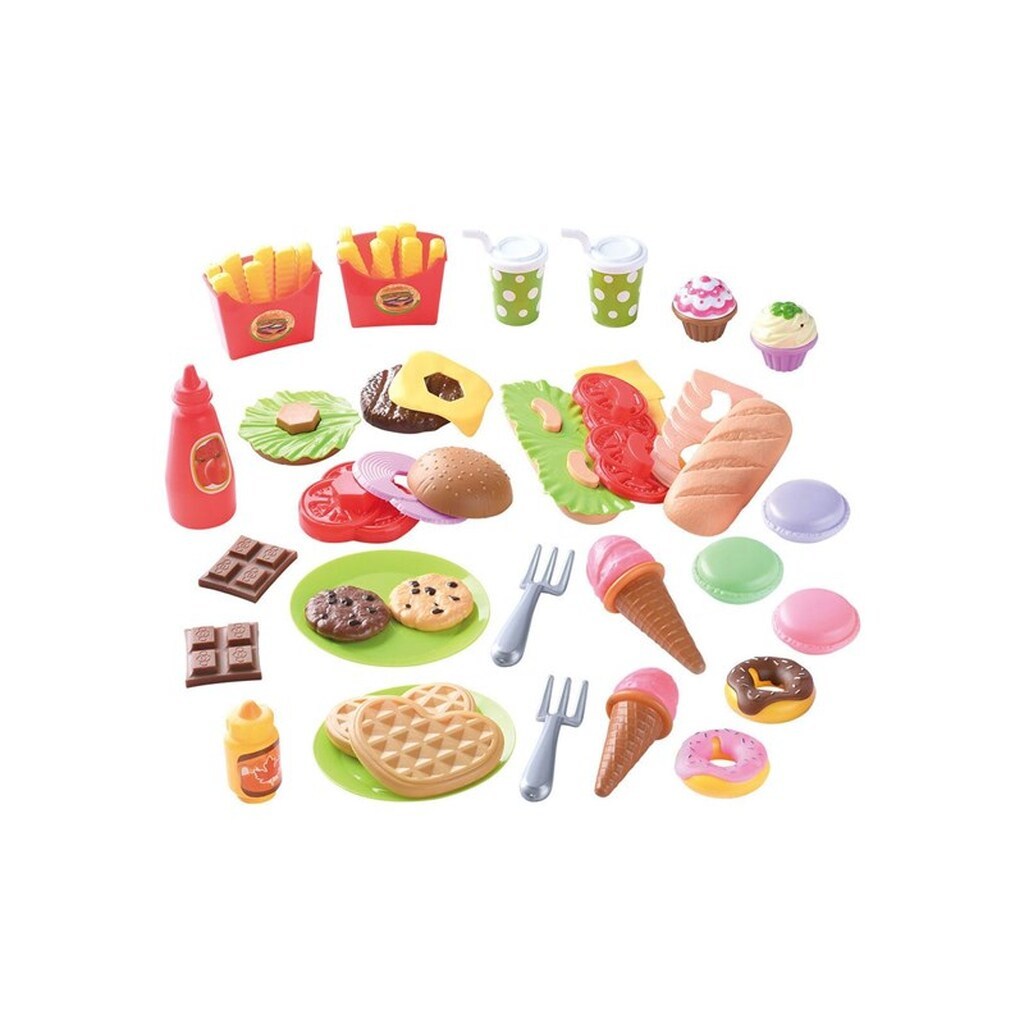 PLAY Toys Food Lunch and Snacks Playset 60pcs.