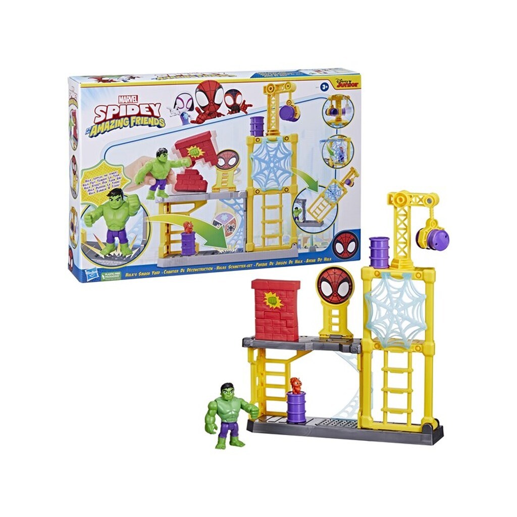 Marvel Spidey and His Amazing Friends Hulk's Smash Yard