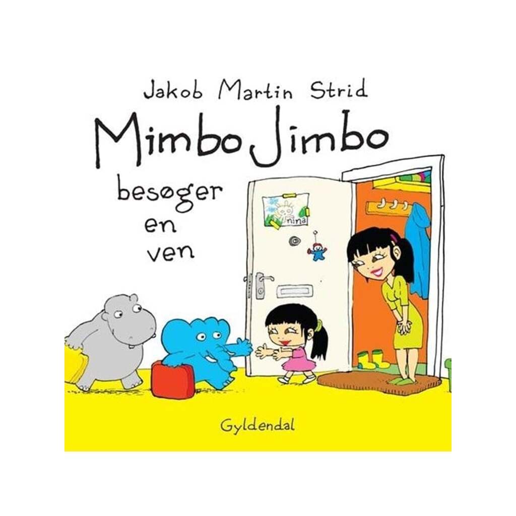 MIMBO JIMBO BESØGER EN VEN - Børnebog - Hardcover