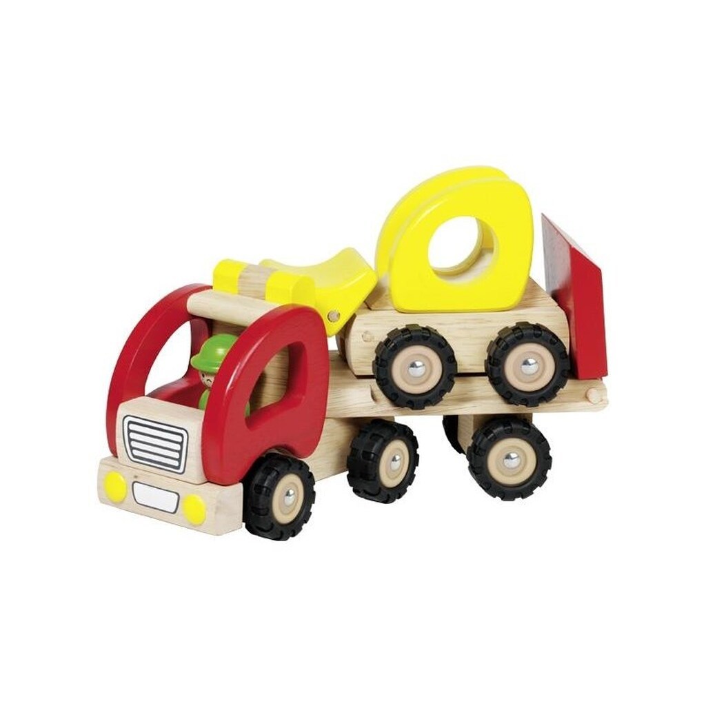 Goki Wooden Truck Low Loader
