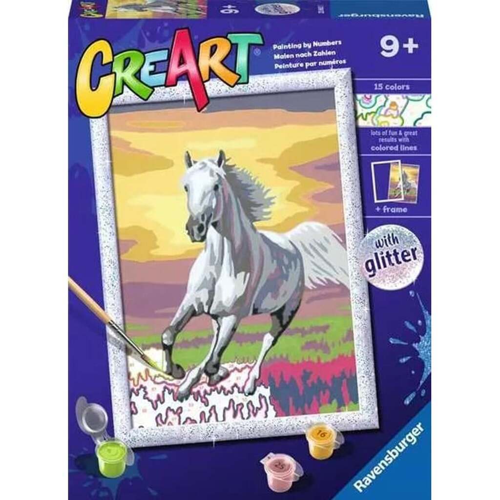Ravensburger CreArt Painting by Numbers - Horse at Sunset