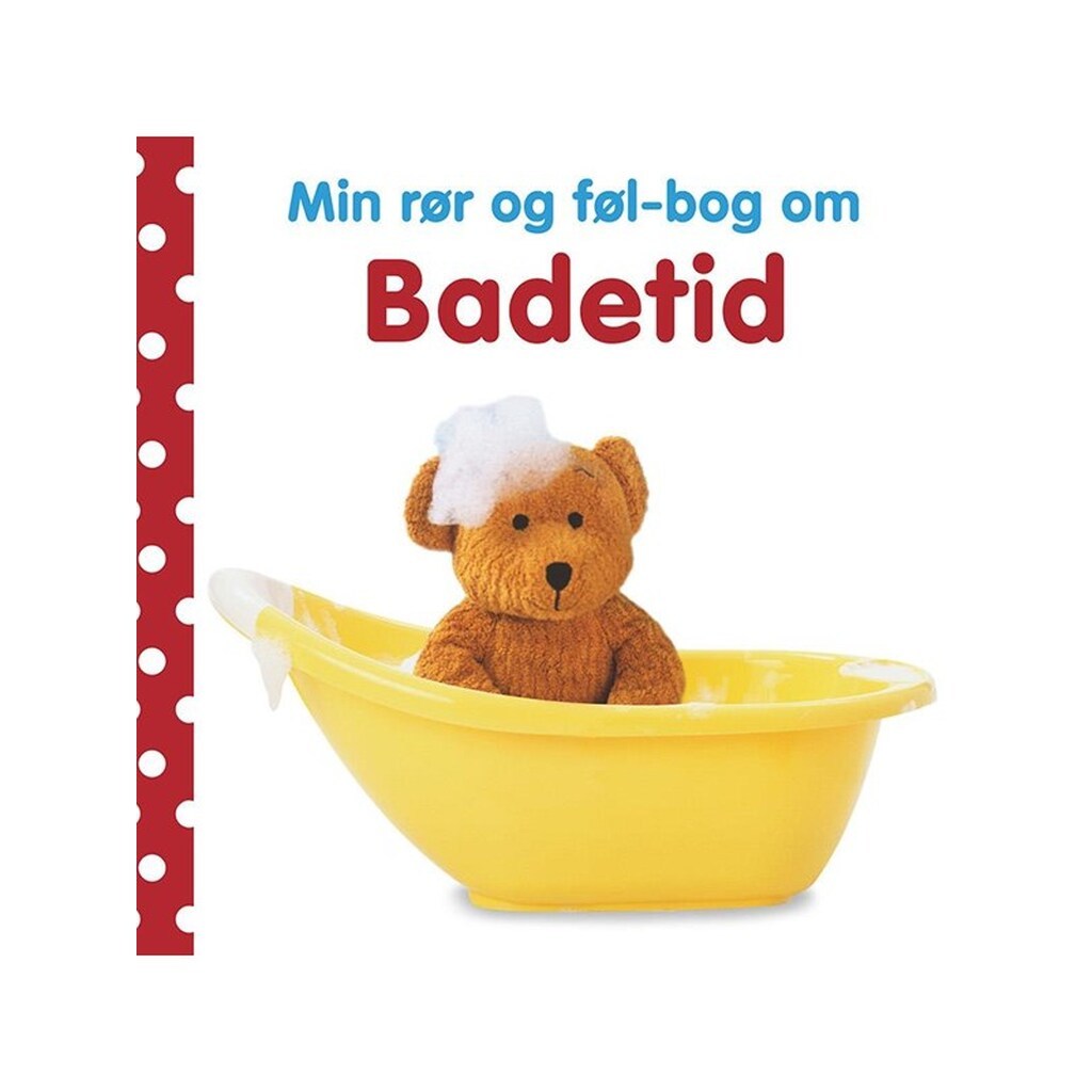 Min rør og føl-bog om - Badetid - Børnebog - Papbog