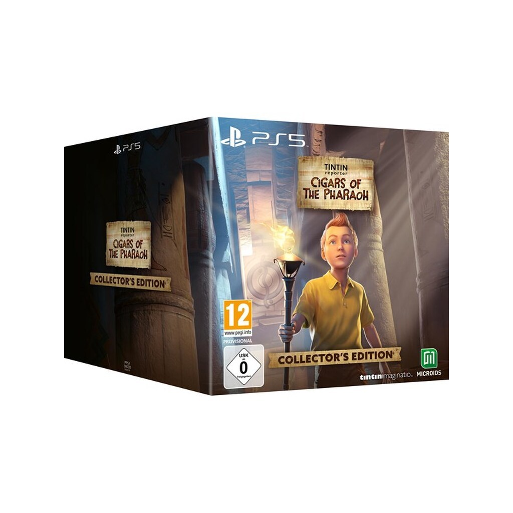 Tintin Reporter - Cigars of the Pharaoh (Collector&apos;s Edition) - Sony PlayStation 5 - Action