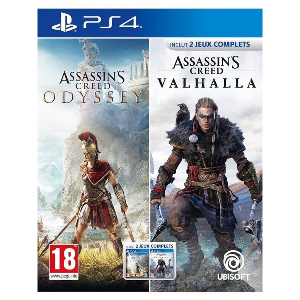 Assassin&apos;s Creed Odyssey + Valhalla - Sony PlayStation 4 - Action/Adventure