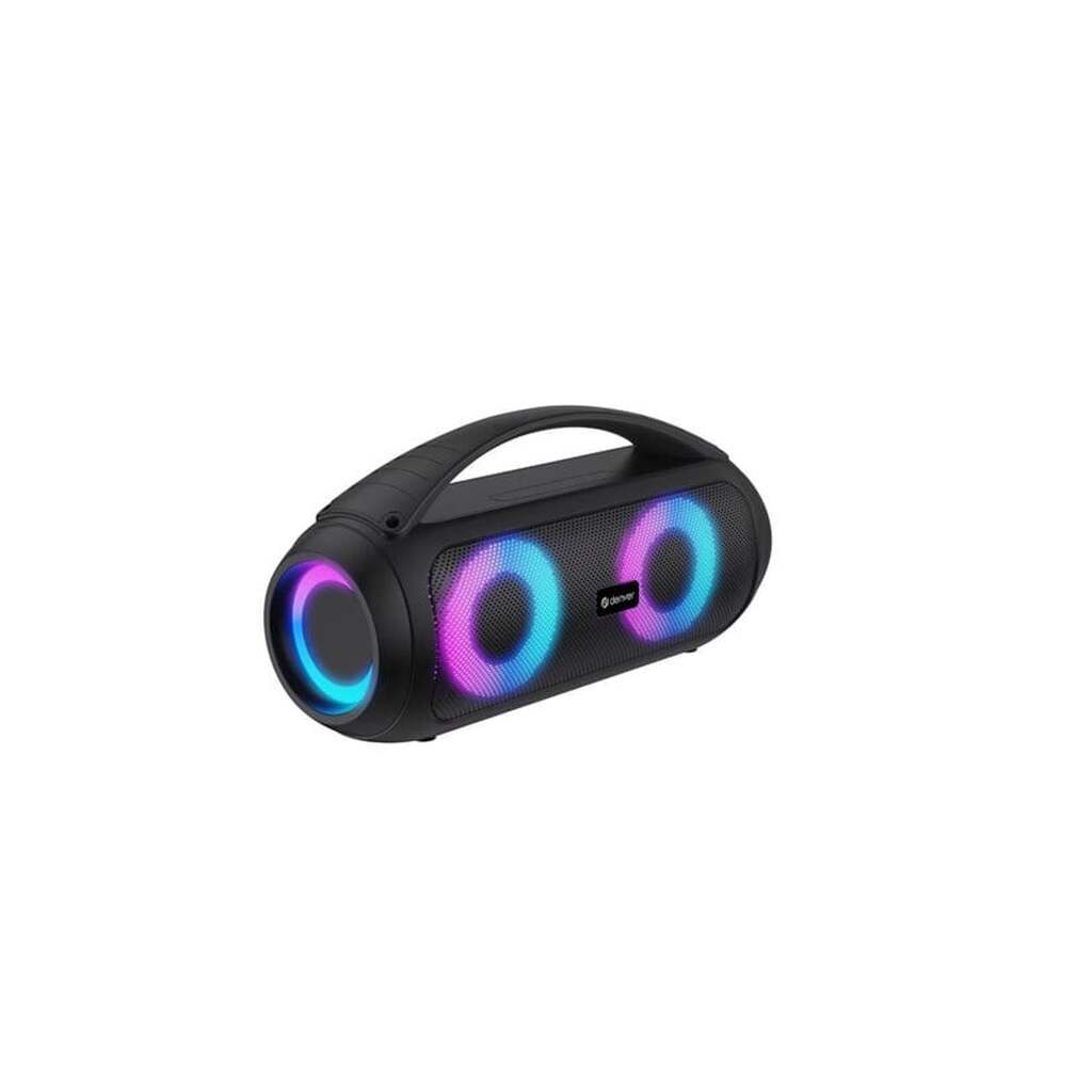 DENVER BTG-618 - Bluetooth Speaker with light effects and rechargeable battery