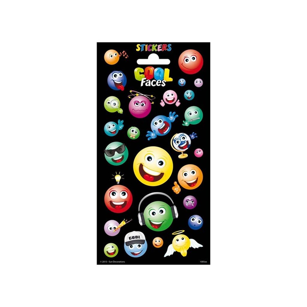 Totum Sticker sheet Twinkle - Cool Faces