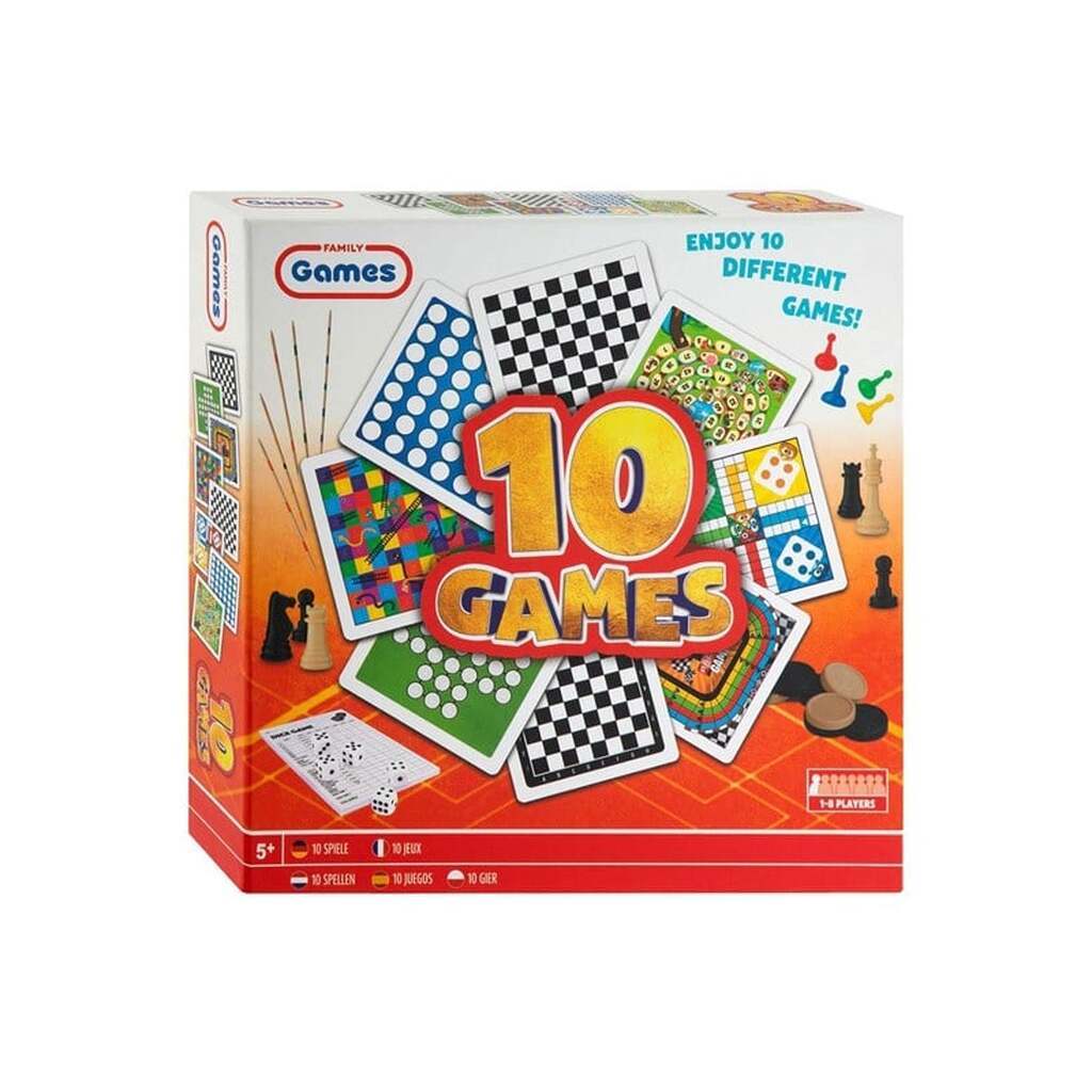 Hobby Mate Spilmagasin - 10 spil i en boks