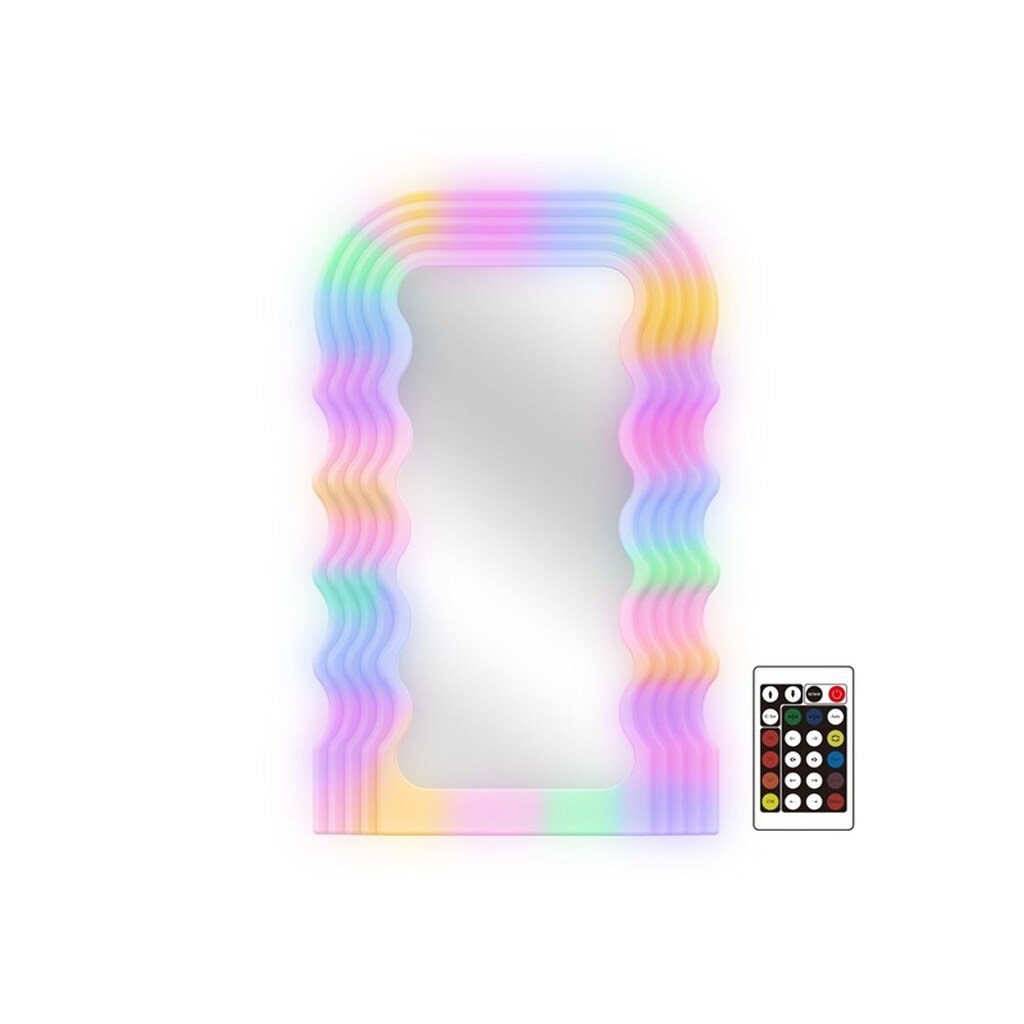 Lalarma Magisk lysende spejl stort