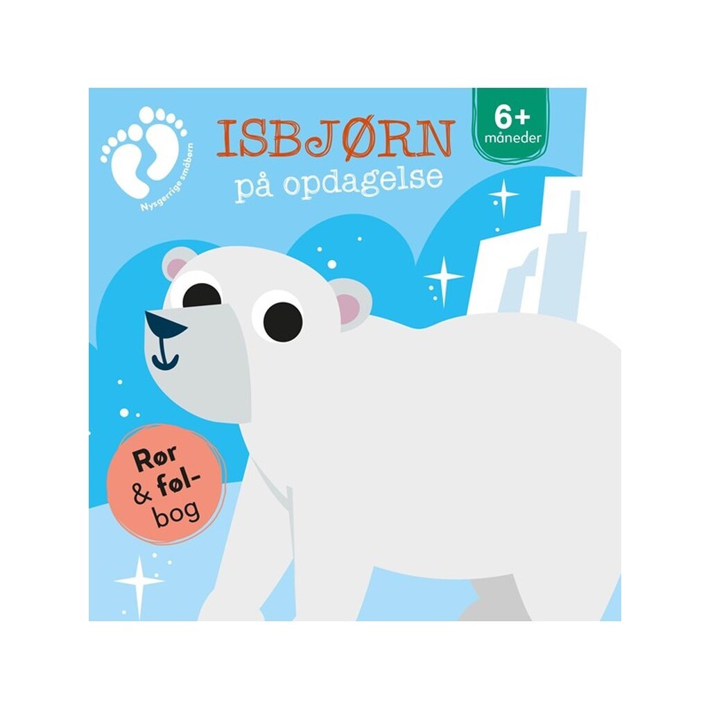 Rør og føl - Isbjørn på opdagelse - Børnebog - Board books
