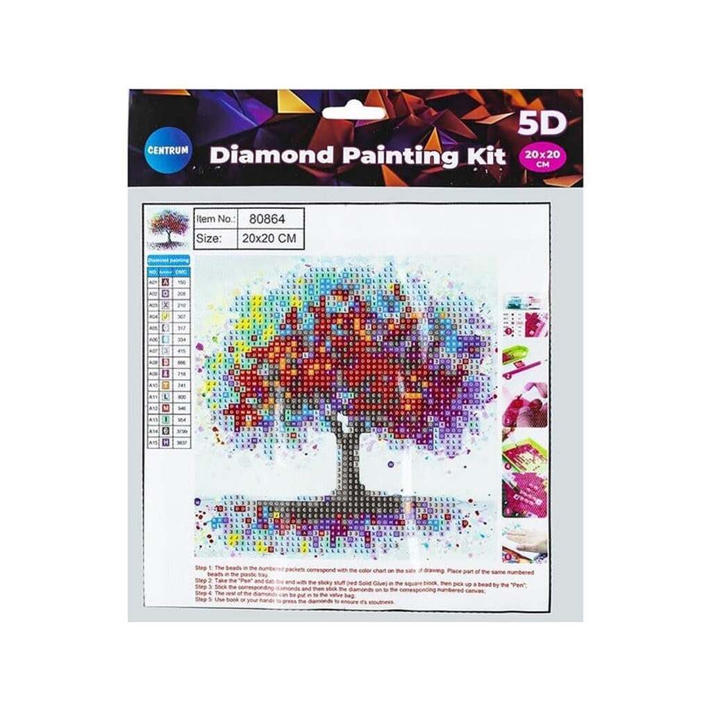 CENTRUM Diamond Painting 20*20cm. TRÆ