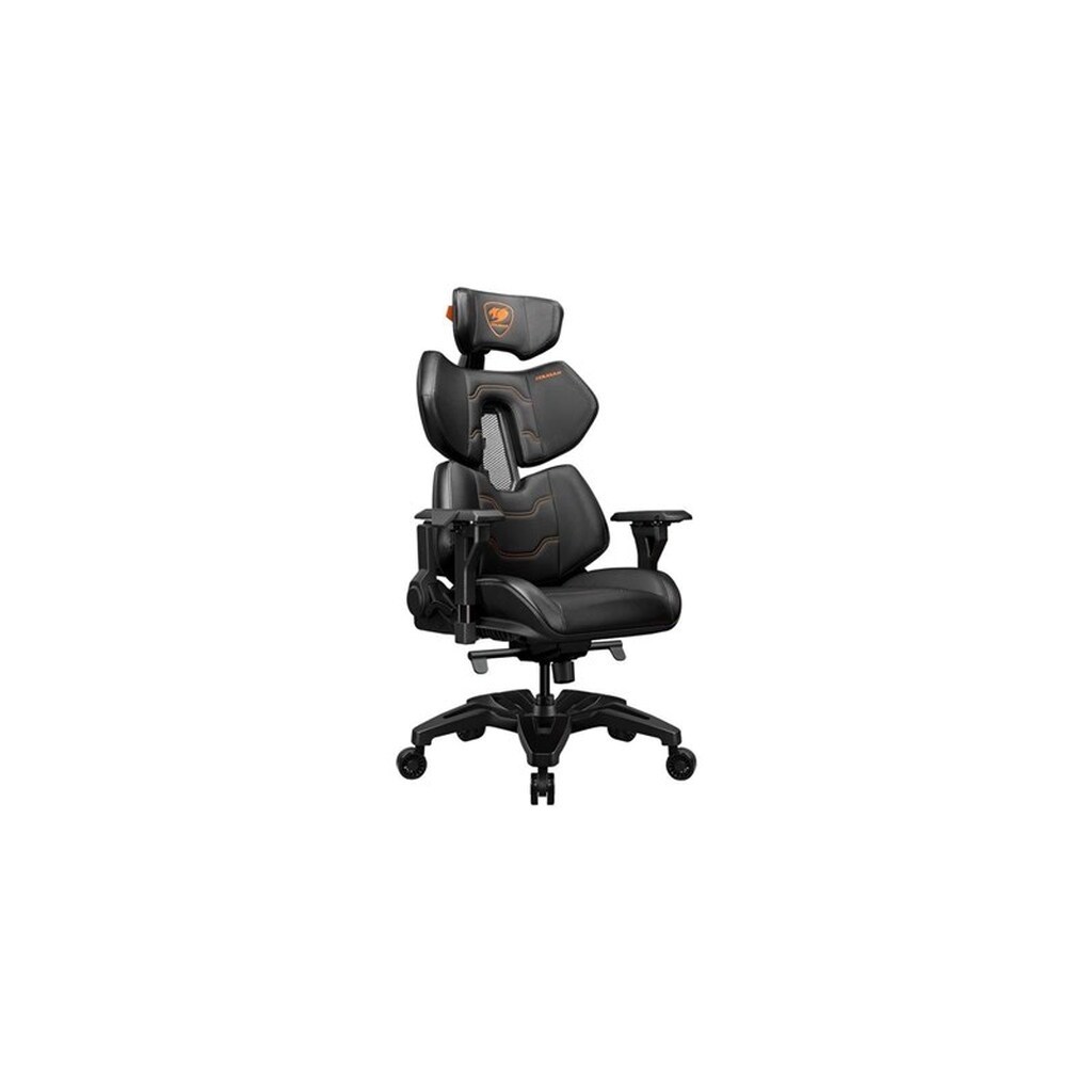 Cougar Terminator - gaming chair - metal aluminium foam industrial grade fiber reinforced plastic (PAFRP) Hyper-Dura leatherette Gamer Stol - Aluminium - Op til 135 kg