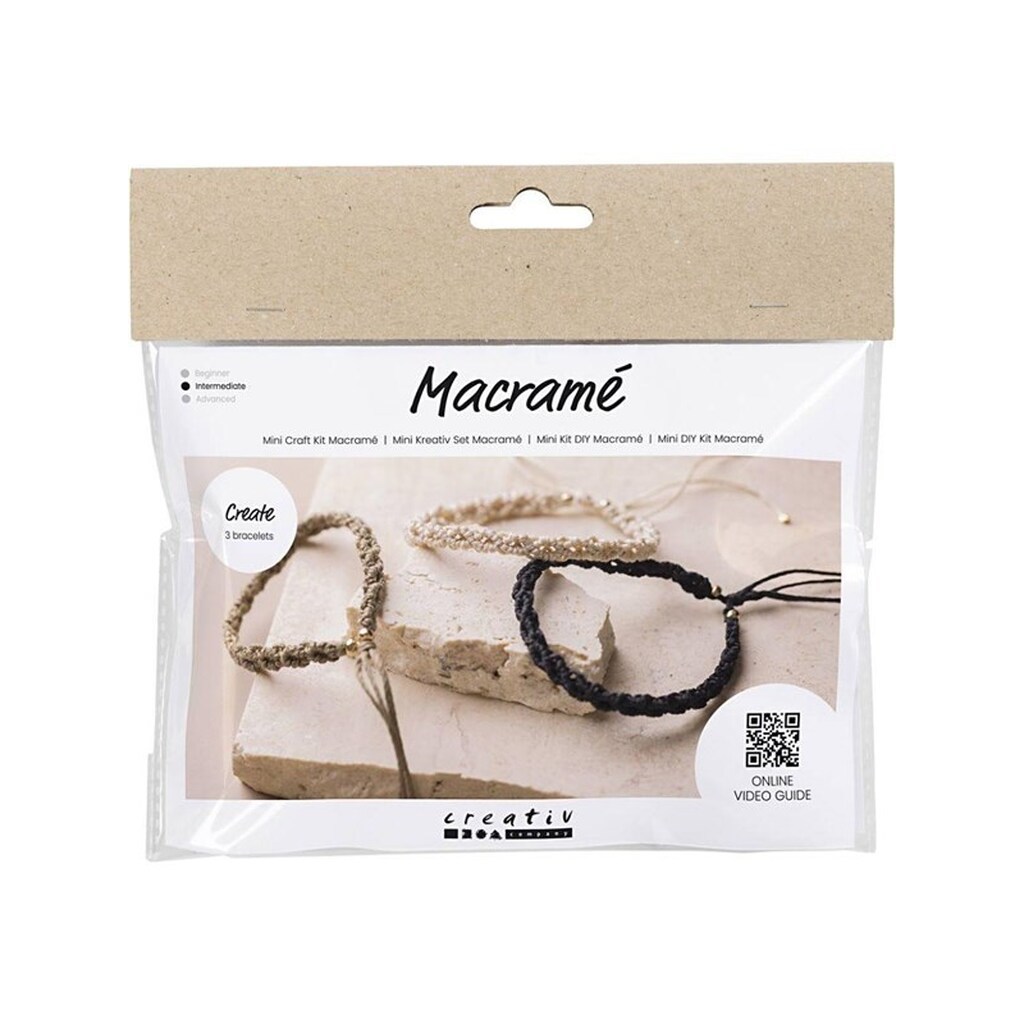 Creativ Company - Mini Macrame Hobby Set