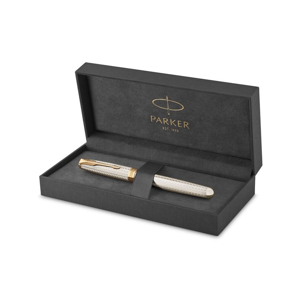 Parker Sonnet Mistral GT-fyldepen fin spids 18K