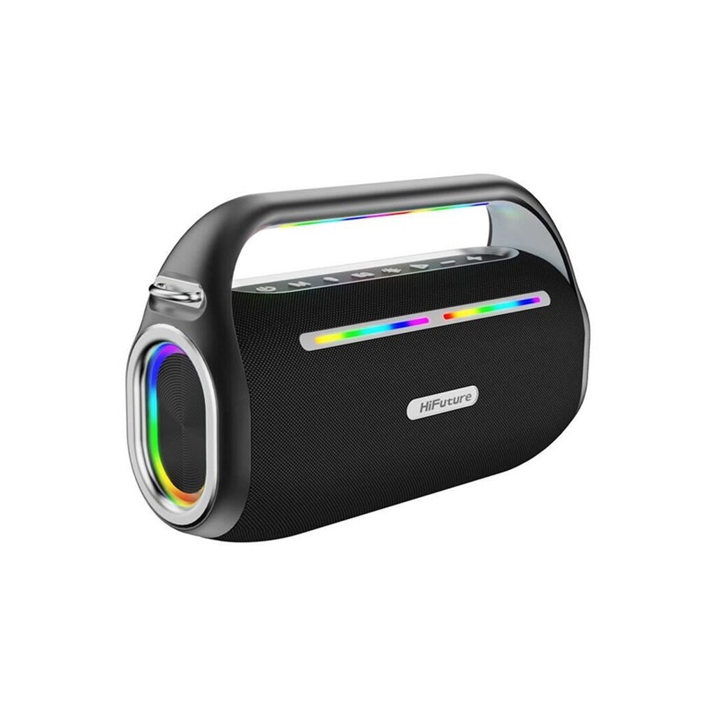 HiFuture Music Box 100 Bluetooth Speaker + 2 microphones (black)