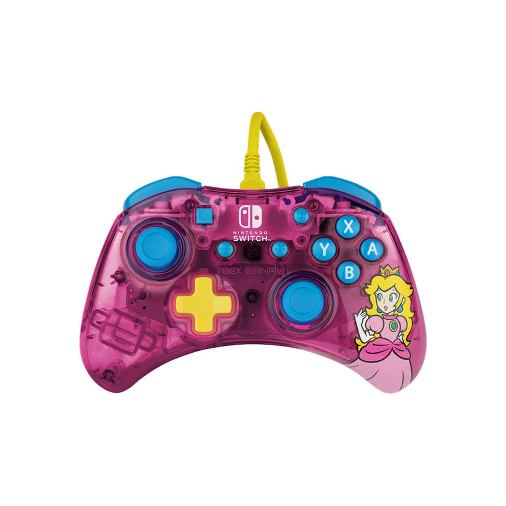 PDP Rock Candy Wired Controller - Peach - Wired Controller - Nintendo Switch