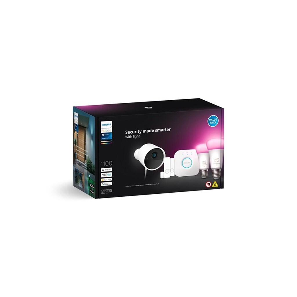 Philips Hue Secure Camera WCA E27 set EU