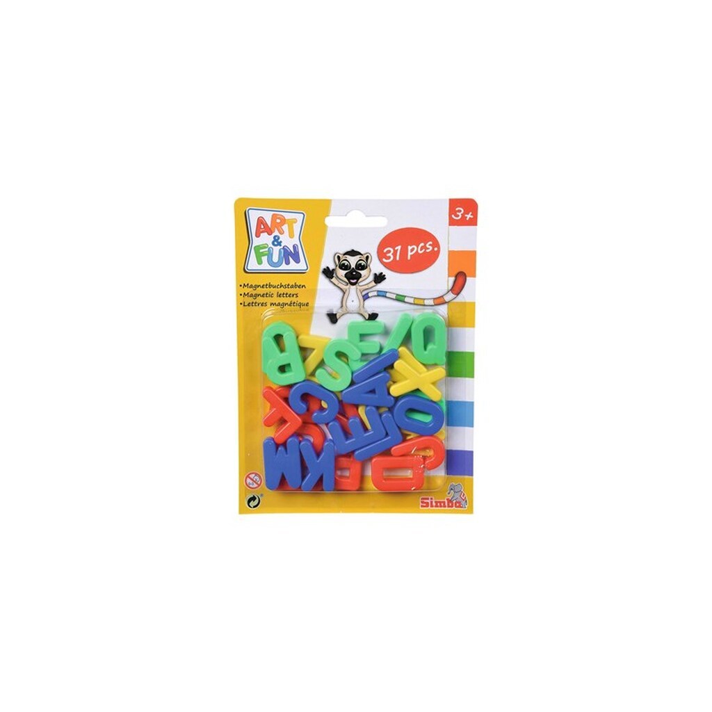 Simba Art &amp; Fun Magnetiske Bogstaver