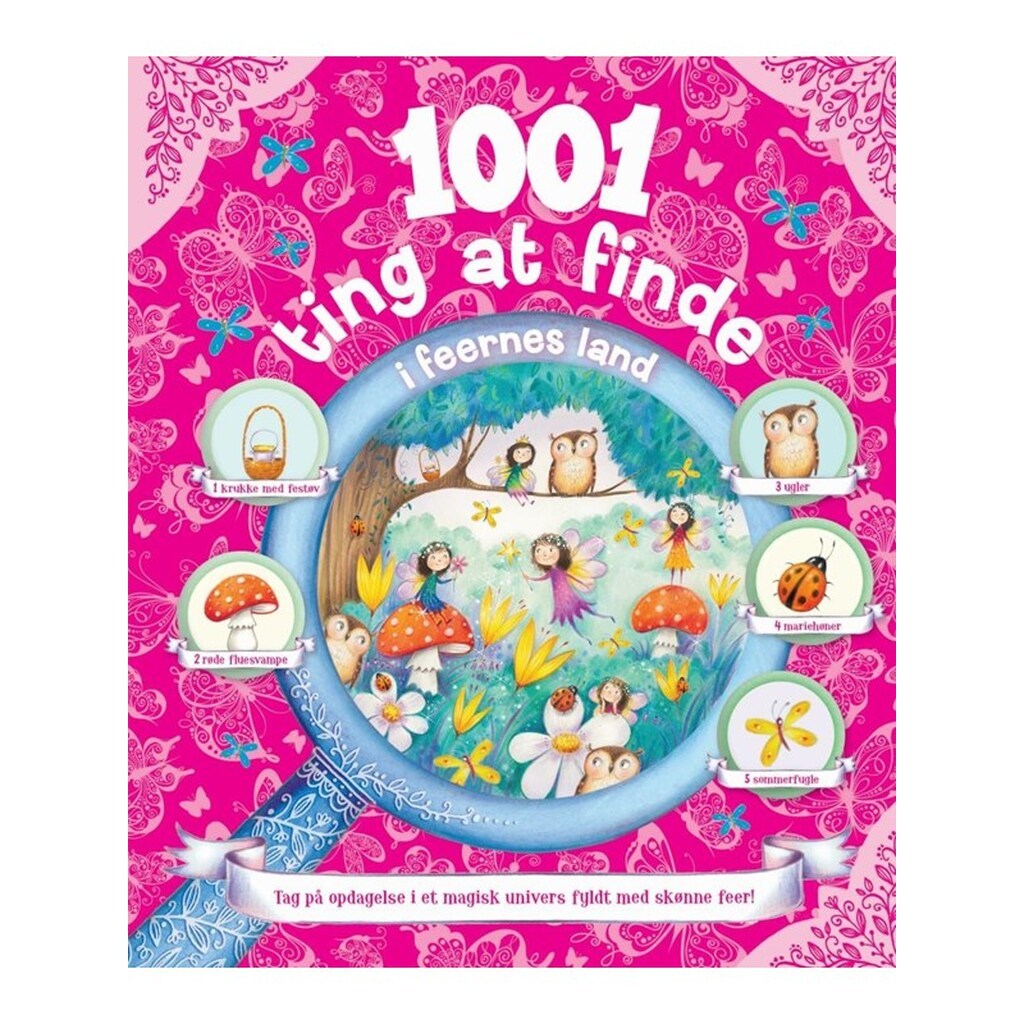 1001 ting at finde i feernes land - Børnebog - Hardcover