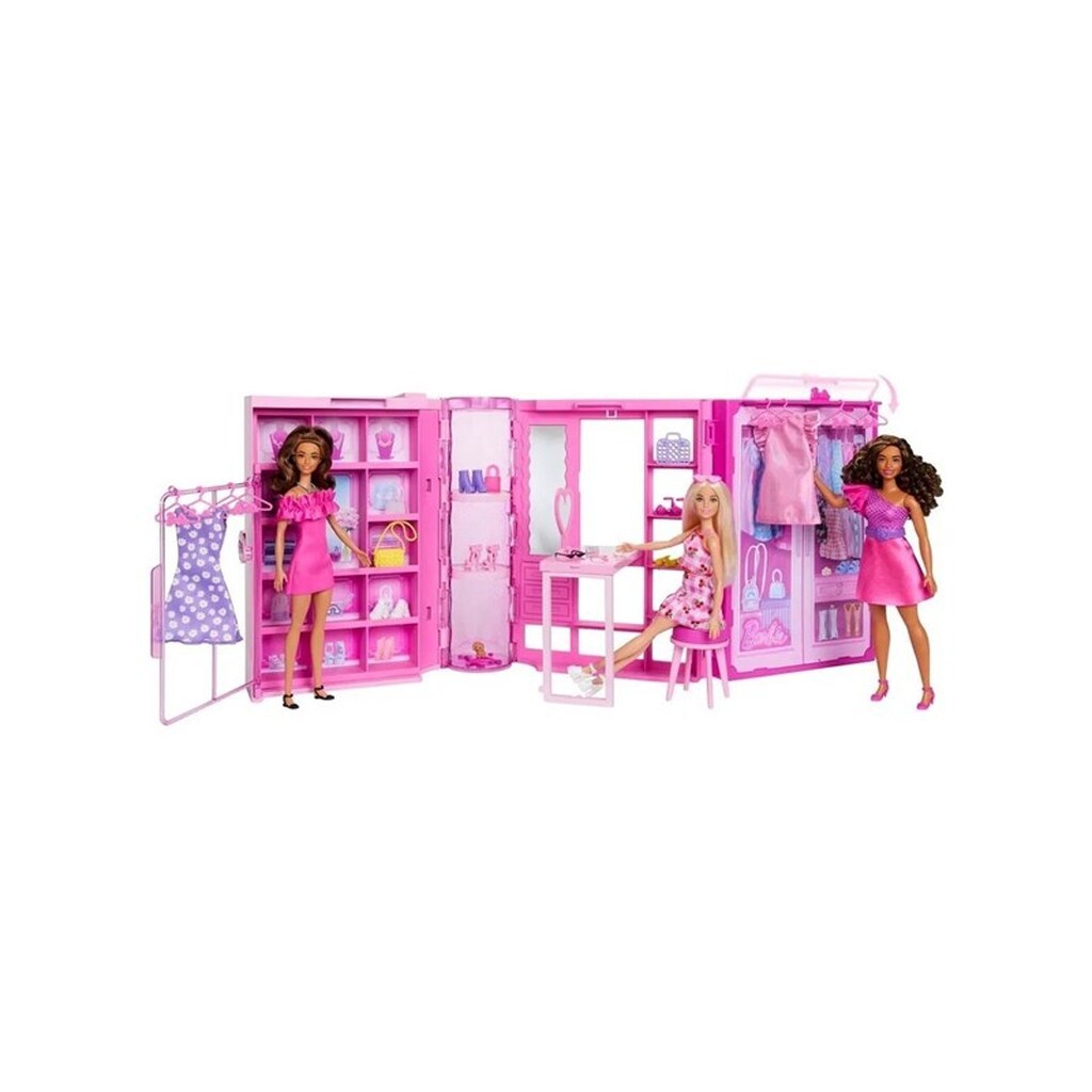 Barbie Fashion Fun Dream Closet m Dukke