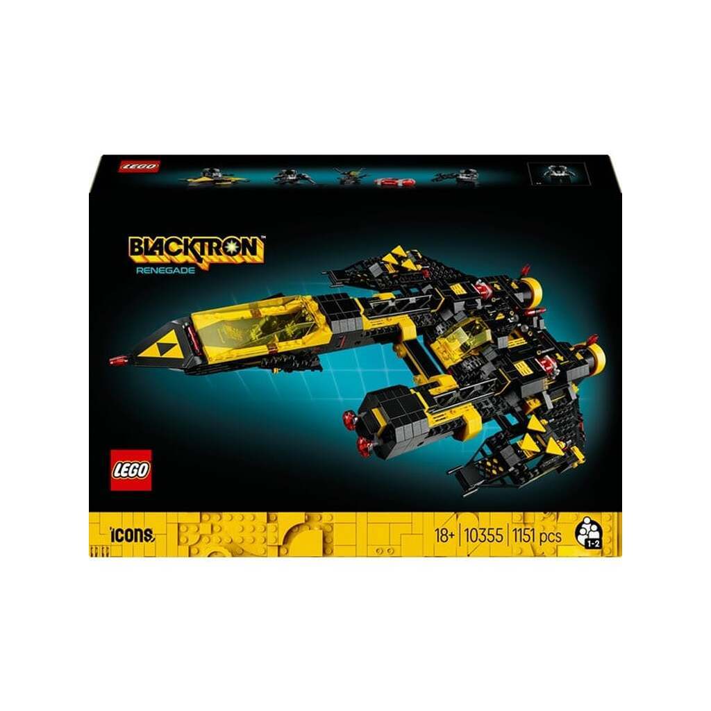 LEGO Icons 10355 Blacktron Renegade