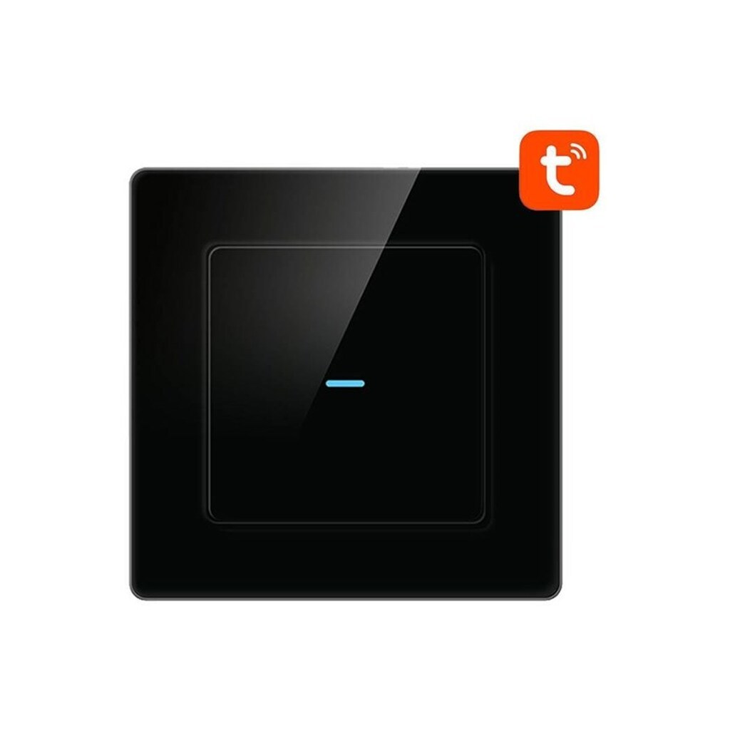 Avatto Smart Light Switch WiFi N-TS10-B1 1 Way TUYA (black)