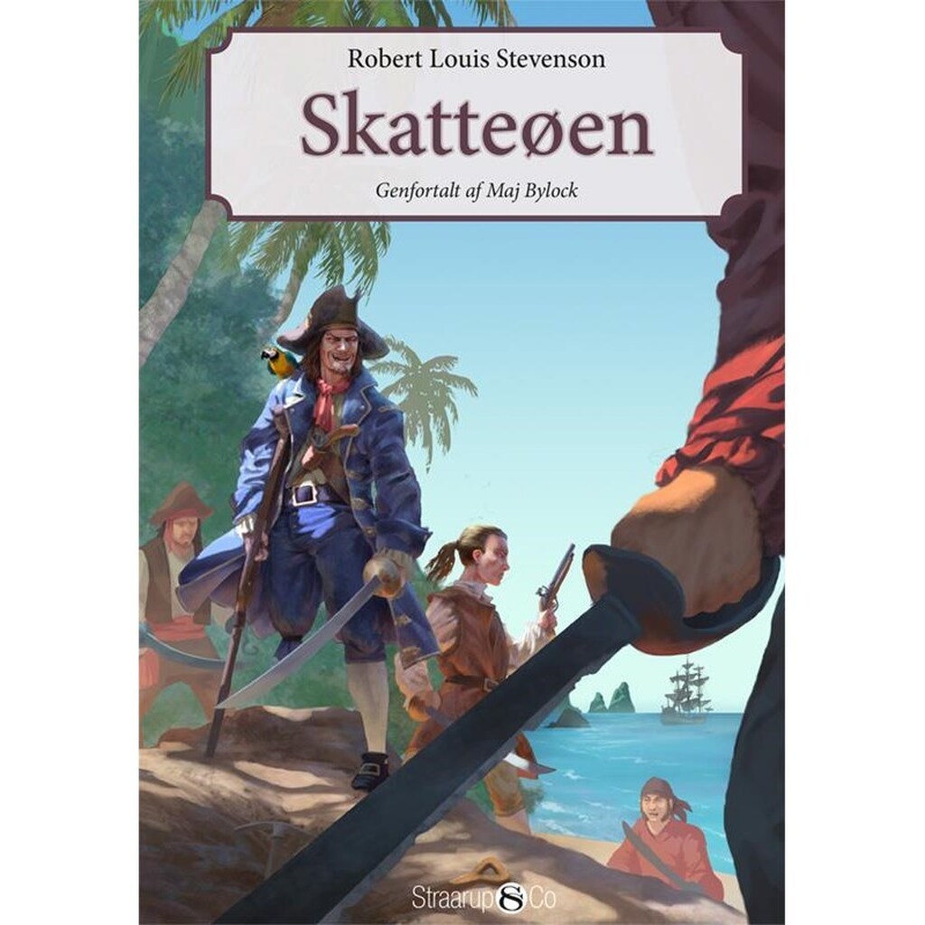 Skatteøen - Børnebog - Hardback