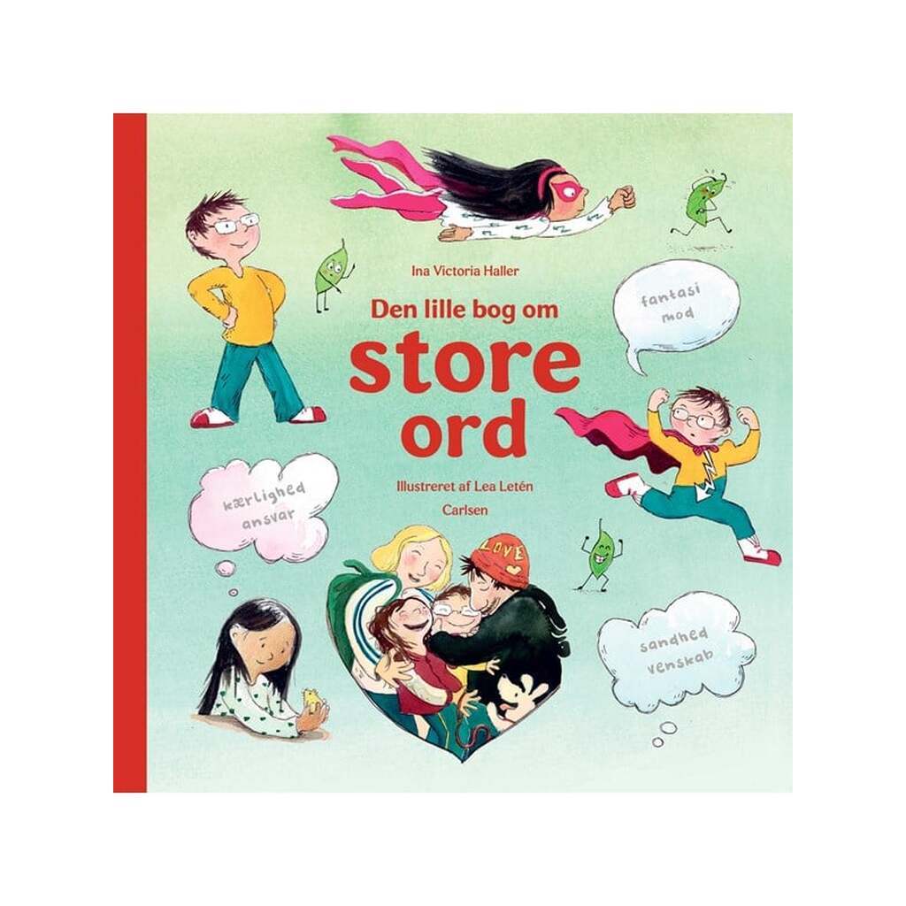 Den lille bog om store ord - Børnebog - Hardcover
