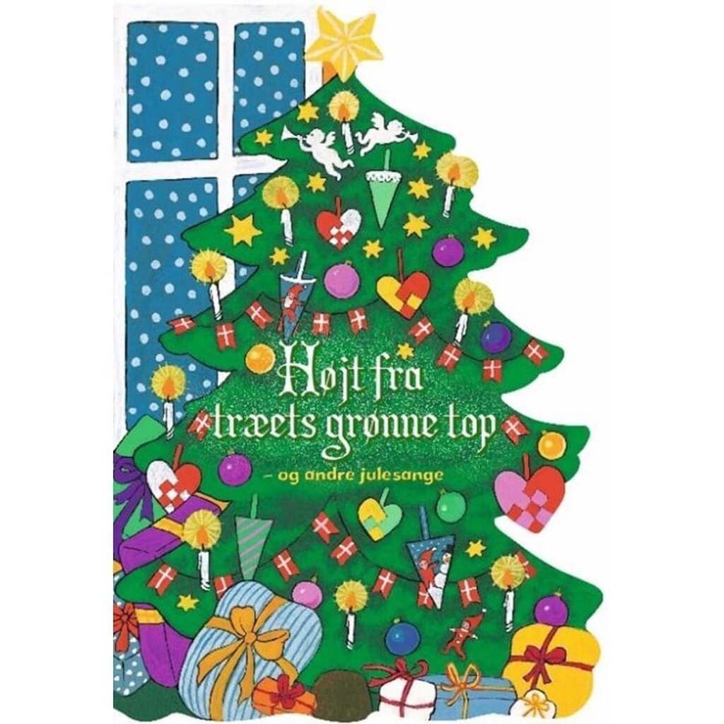 Højt fra træets grønne top - og andre julesange - Børnebog - Papbog