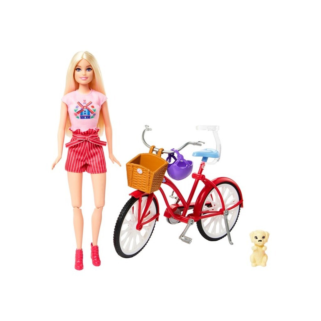 Barbie Pink Passport Holland Doll Set