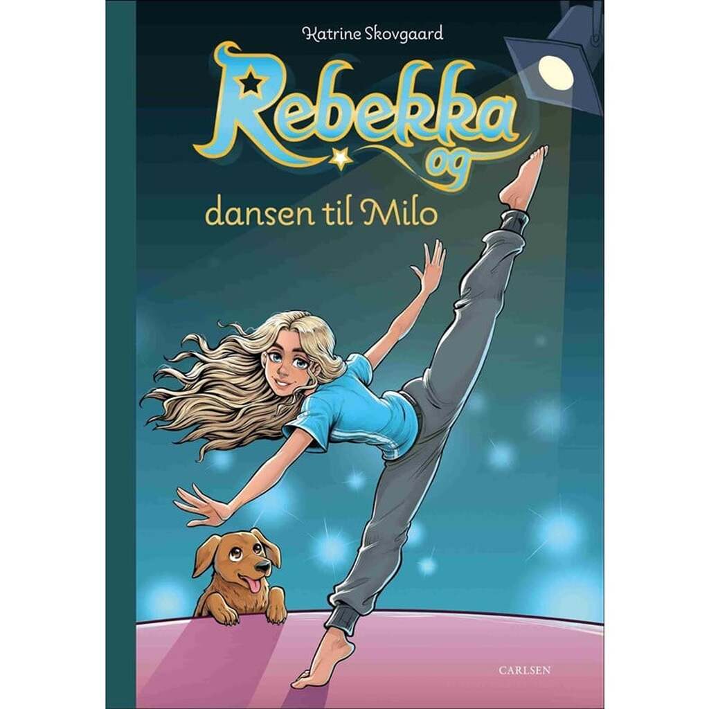 Rebekka og dansen til Milo - Børnebog - Hardcover
