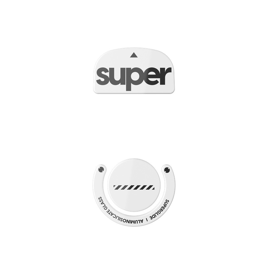 Pulsar Superglide (Type-C) for Logitech G PRO X SUPERLIGHT - Hvid