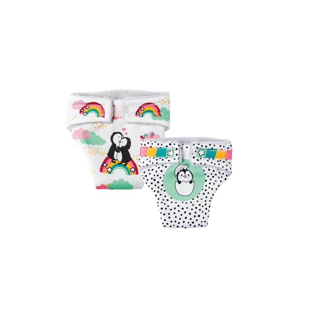 Heless Doll diapers Penguin 2 pieces 35-45 cm