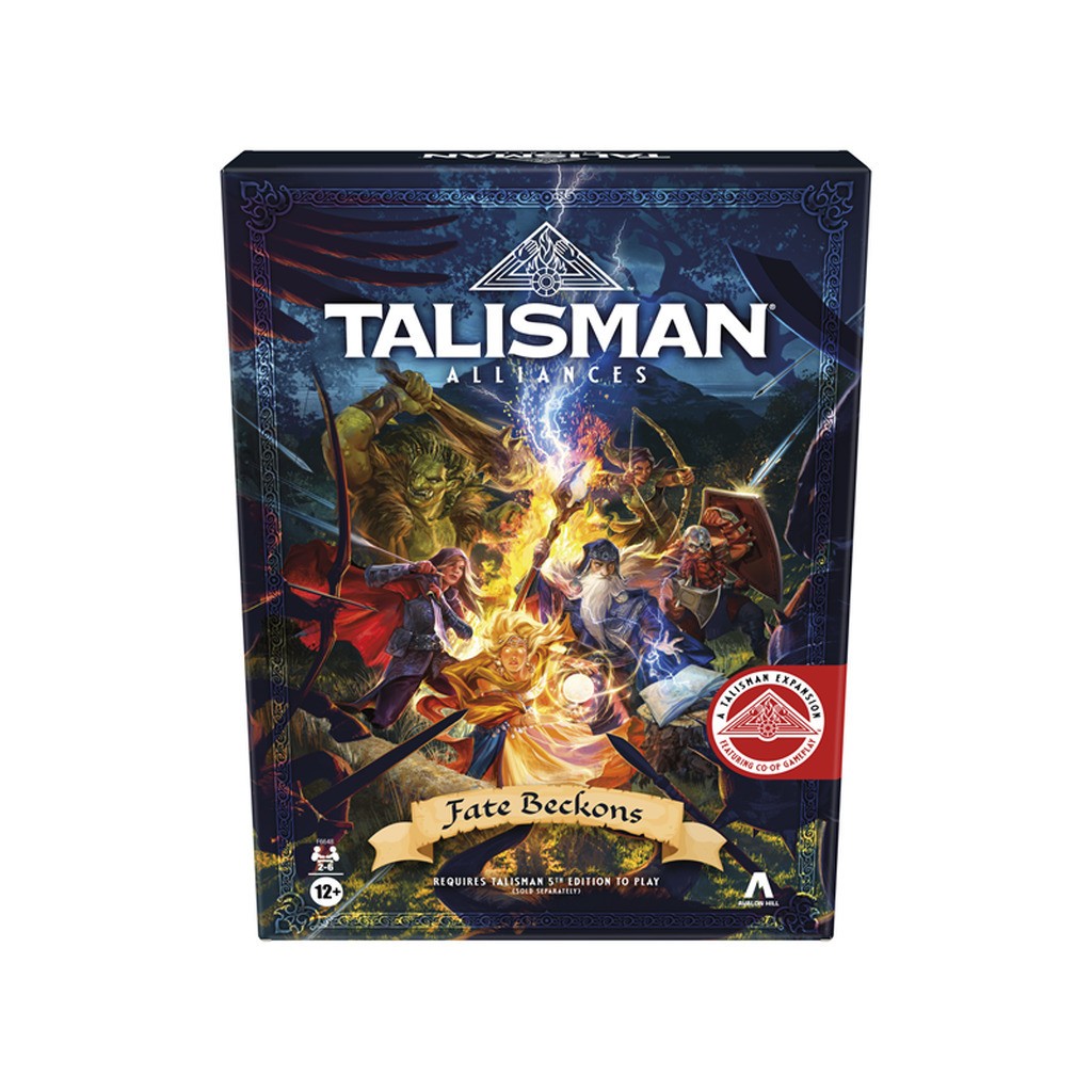 Avalon Hill Talisman Alliances: Fate Beckons Board Game Talisman Expansion - Requires Talisman 5th Edition to Play (English)