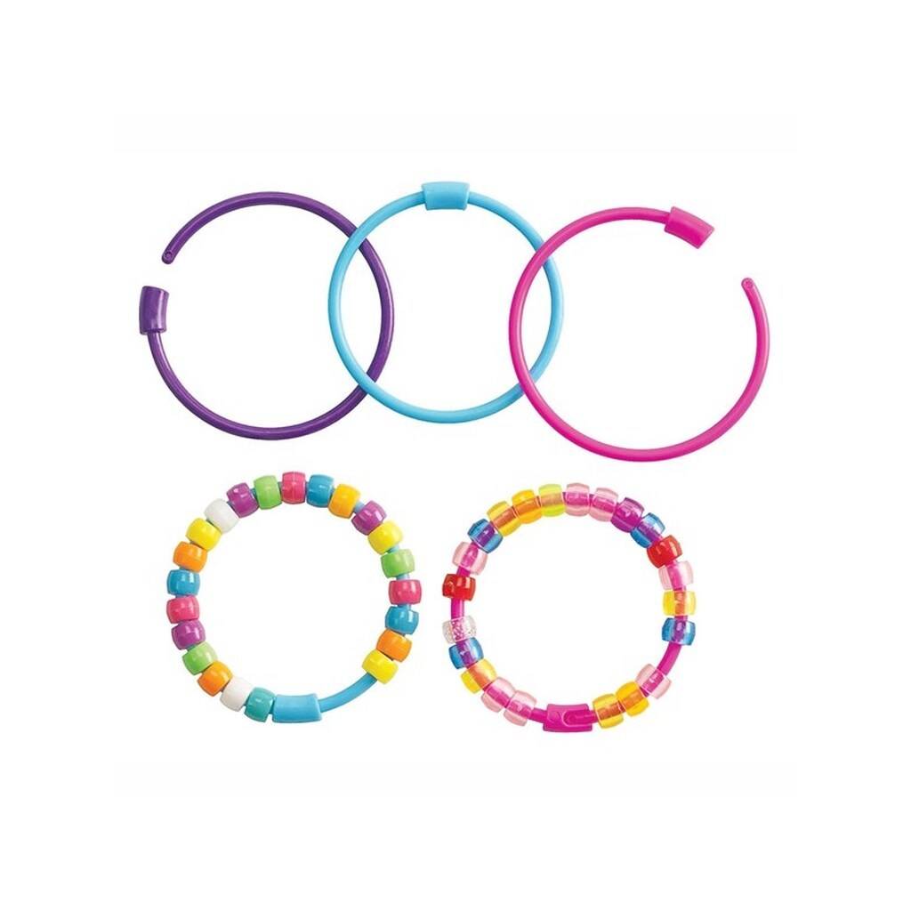 Colorations - Beaded Bracelets with Clasp Set of 24