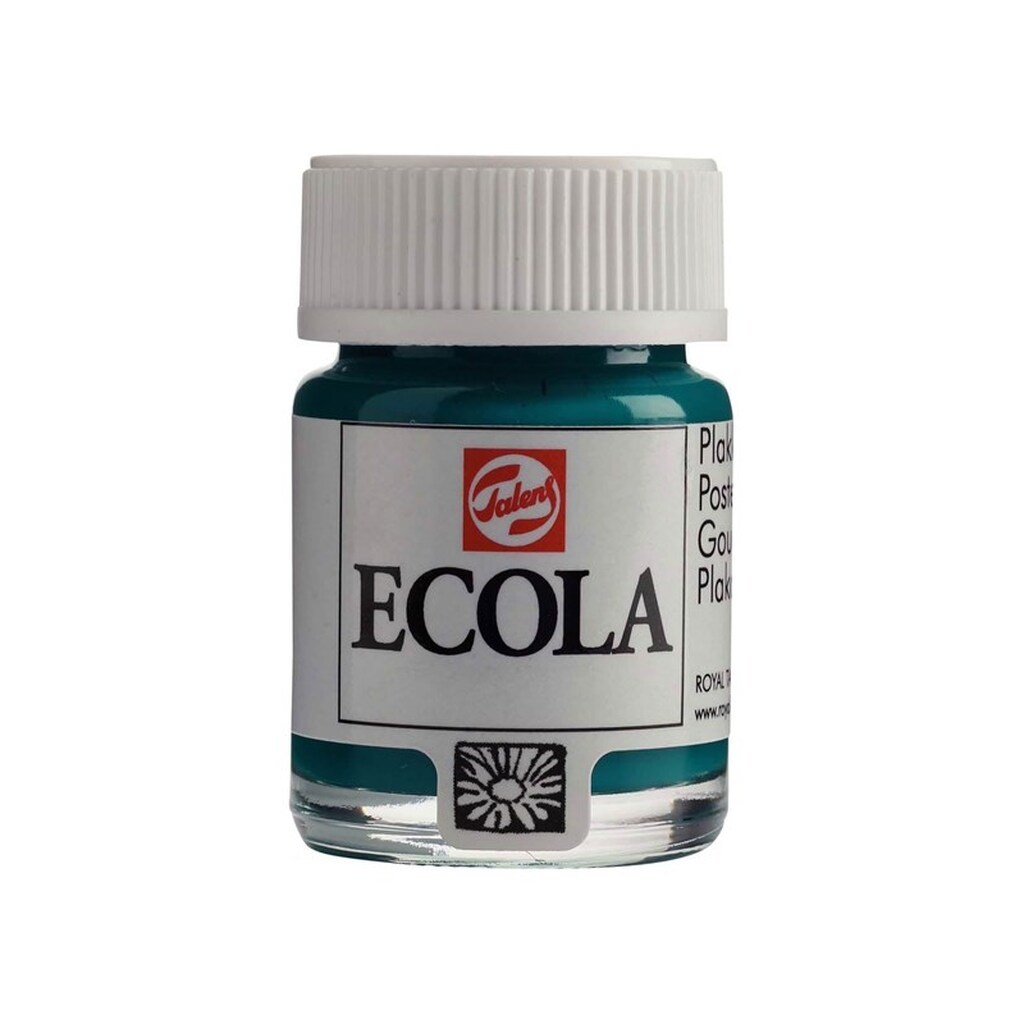 Bruynzeel - Ecola Poster Paint Bottle 16ml Dark Green 602