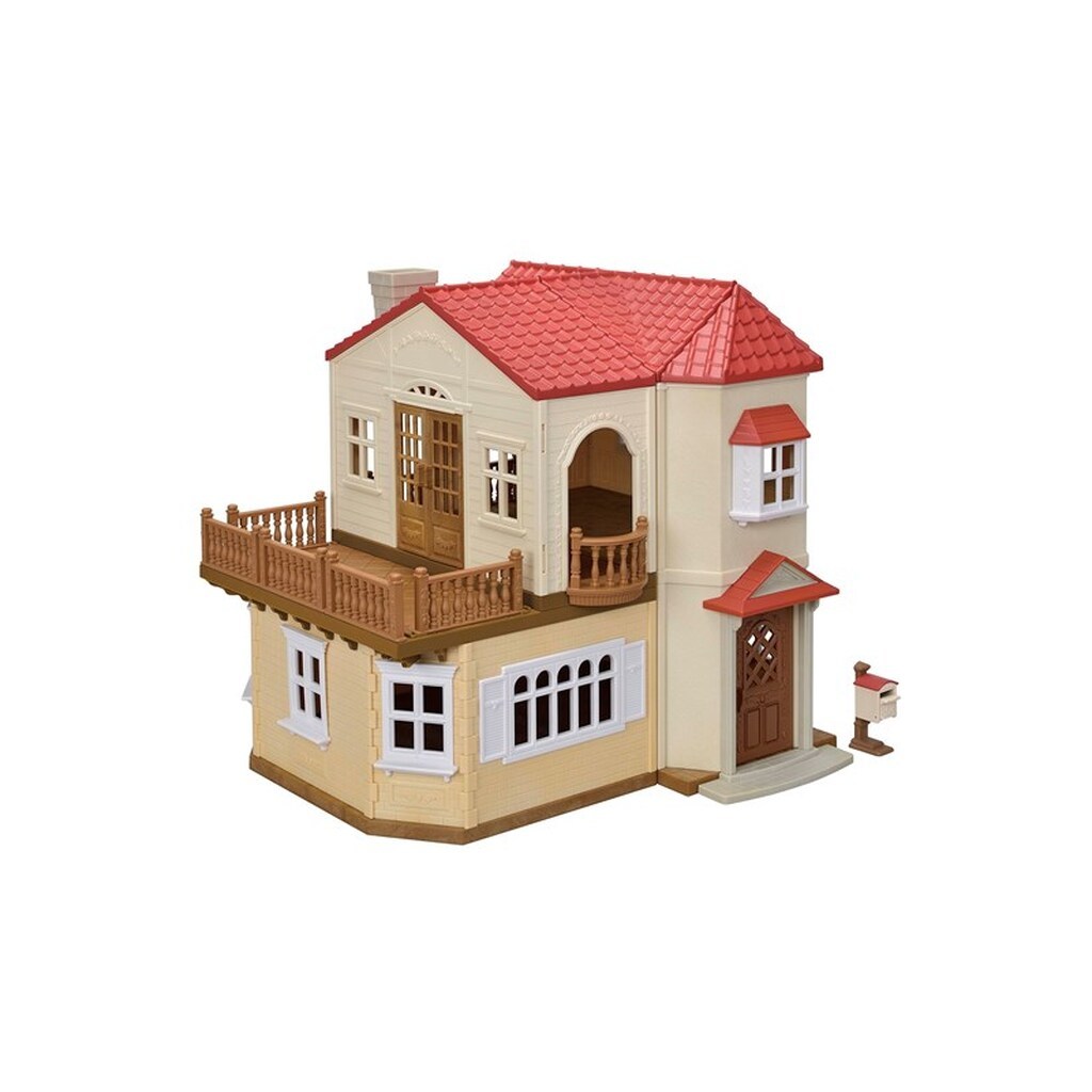 Sylvanian Families Byhus med Lys - med det hemmelige loftsrum