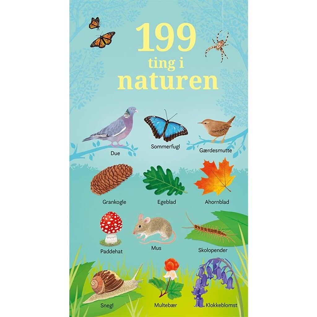 199 ting i naturen - Børnebog - Papbog