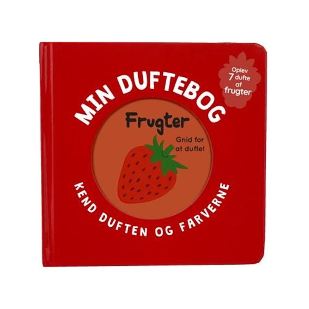 Min Duftebog - Frugter - Børnebog - Papbog
