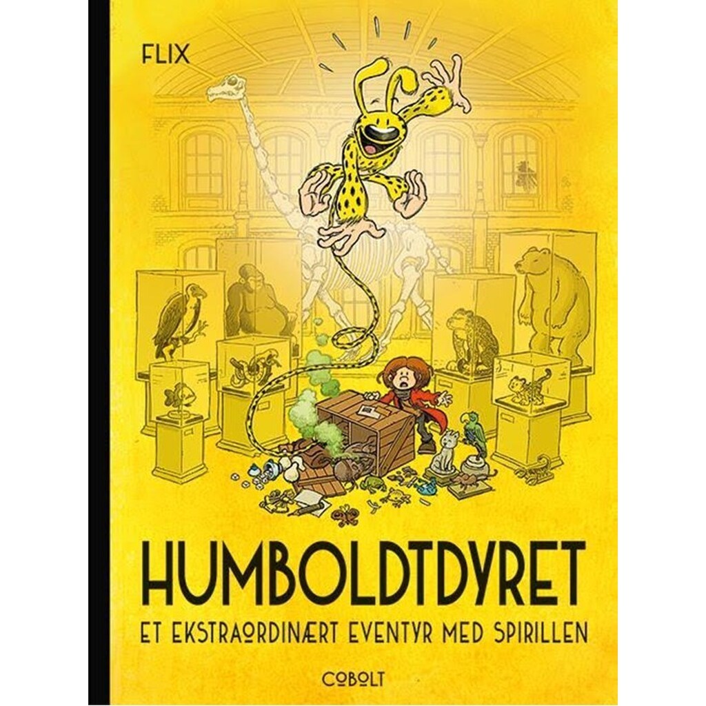 Humboldtdyret - et ekstraordinært eventyr med spir - Tegneserier - Hardcover