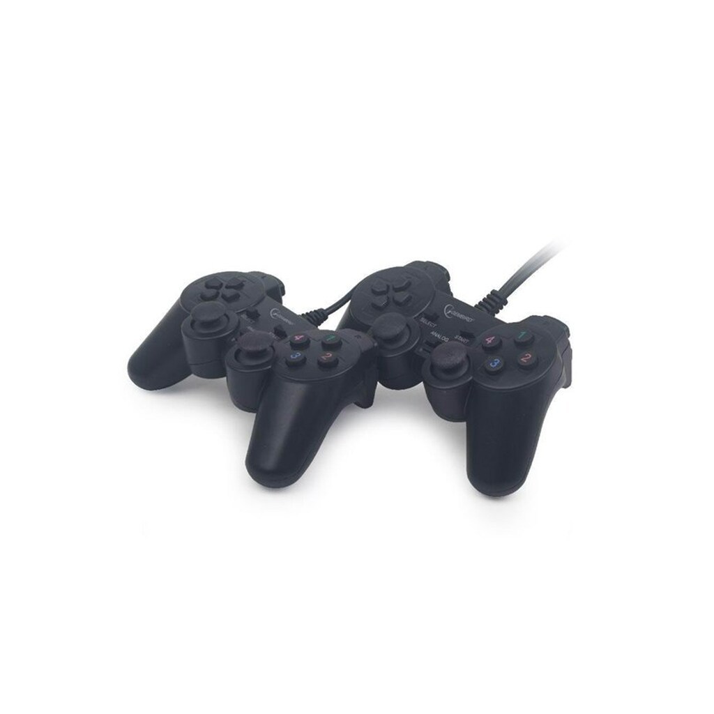 Gembird USB Dual Vibration Gamepad (Dual pack) - Wired Controller - PC