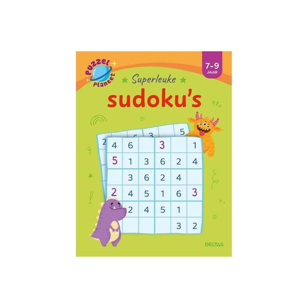 Deltas Puzzle Planet - Super fun Sudoku puzzles for ages 7-9